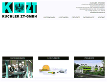 Tablet Screenshot of kuchler-ztgmbh.at